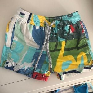 NWOT Vilebrequin Boys Swim Trunks